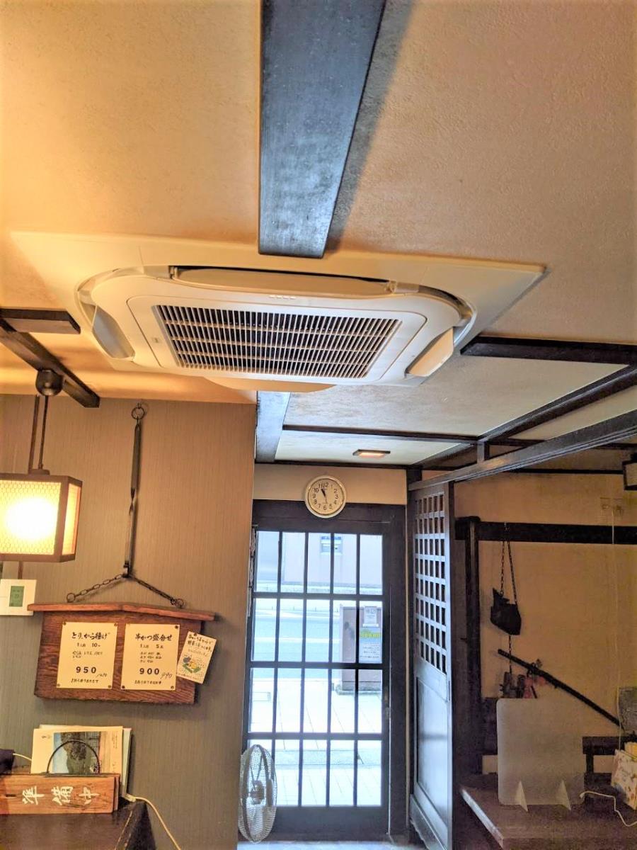 業務用エアコン、日本オフィス空調　施工後エアコン