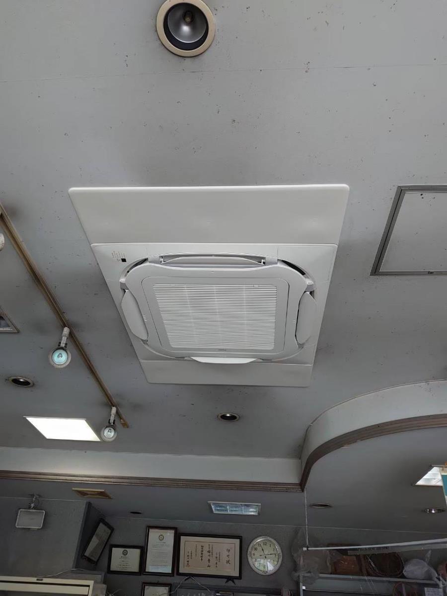 業務用エアコン、日本オフィス空調　施工後エアコン